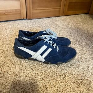 Women’s Steve Madden Blue Suede Sneakers